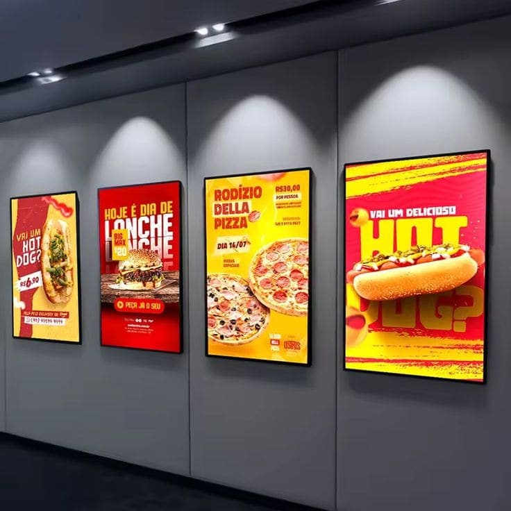 Multi-colour posters